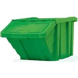 Slingsby VFM Green Heavy Duty Storage Bin With Lid 359520