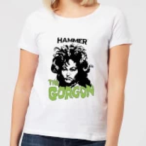 Hammer Horror The Gorgon Womens T-Shirt - White - 3XL
