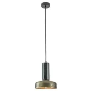 Larissa Lighting - Larissa Panagia Dome Ceiling Pendant Marble - Bronze 1x e14
