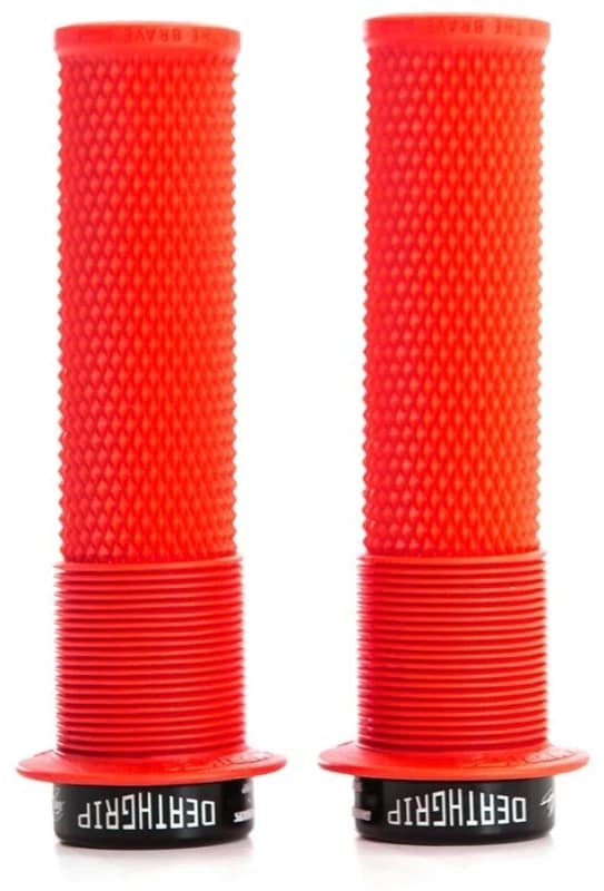 DMR BRENDOG DeathGrip With Flange THIN Red - Cycles UK