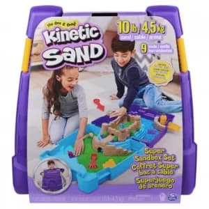 Kinetic Sand Super Sandbox Set