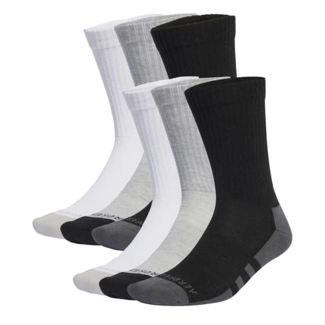 adidas Aeroready Crew 6 Pack Socks Mens - Multi Multi 7 - 11