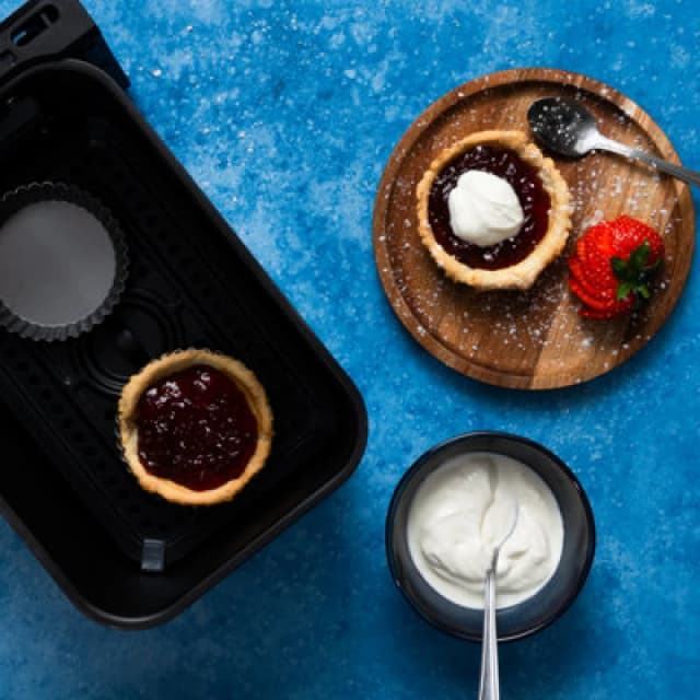 Betterware Air Fryer Accessories Set 4 8.5Cm Round Fluted Tins