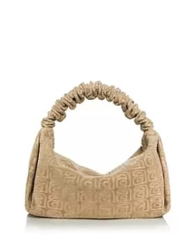 Alexander Wang Scrunchie Small Velour Clutch