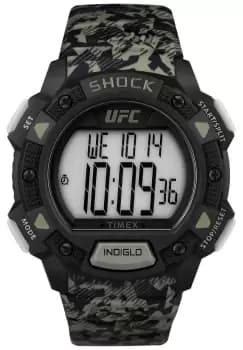 Timex TW4B27500 x UFC Core Shock Digital / Camo Rubber Watch