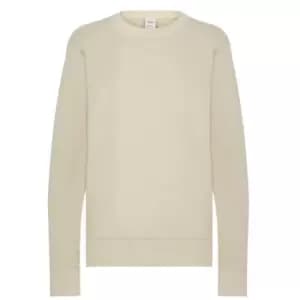 Reebok Block Colour Crew Sweatshirt Womens - Cream