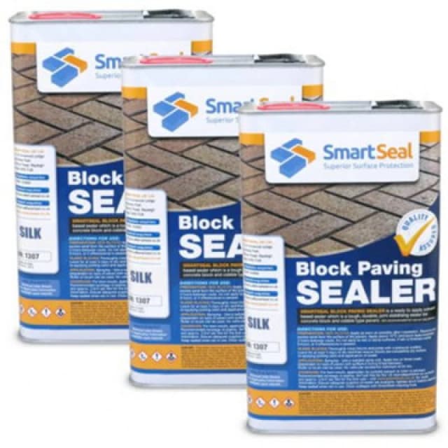 SMARTSEAL Smartseal - Block Paving Sealer - Silk - 3 x 5L SM-BPS-SILK-3X5