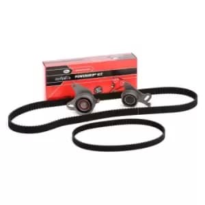 GATES Timing belt kit K025435XS Timing belt set,Cam belt kit HYUNDAI,KIA,MITSUBISHI,TERRACAN (HP),GALLOPER II (JK-01),H-1 Kastenwagen (A1)