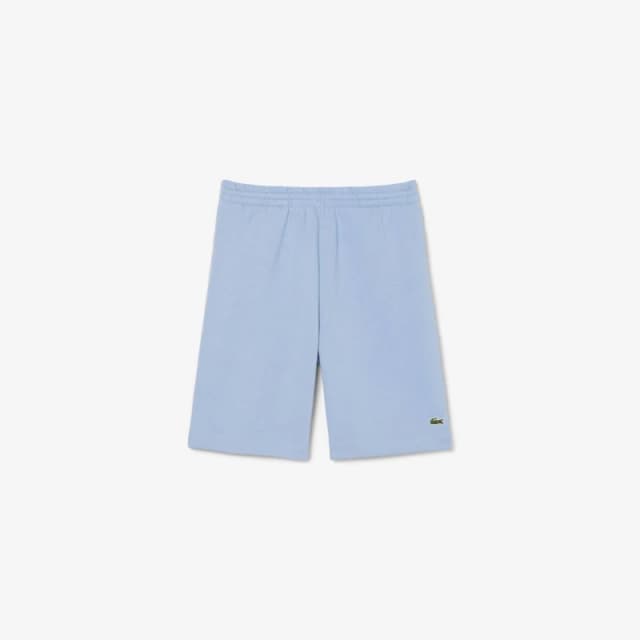 Lacoste Mens Basic Fleece Shorts Blue AEY male 2XL