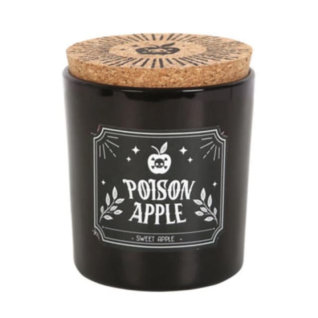 Something Different Something Different Poison Apple Sweet Apple Scented Candle in White White One Size Unisex 5063470012244