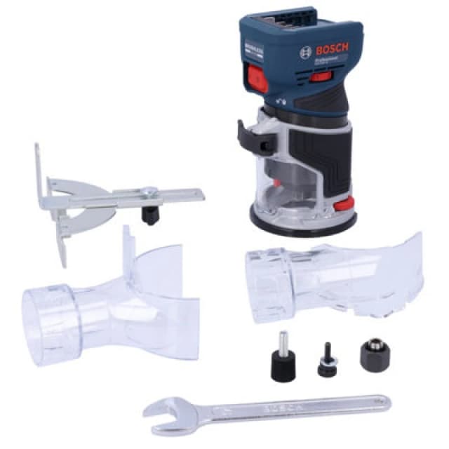 Bosch GKF 18V-8 18v Cordless Brushless 1/4" Palm Router 06016C2070 Batteries: No Batteries