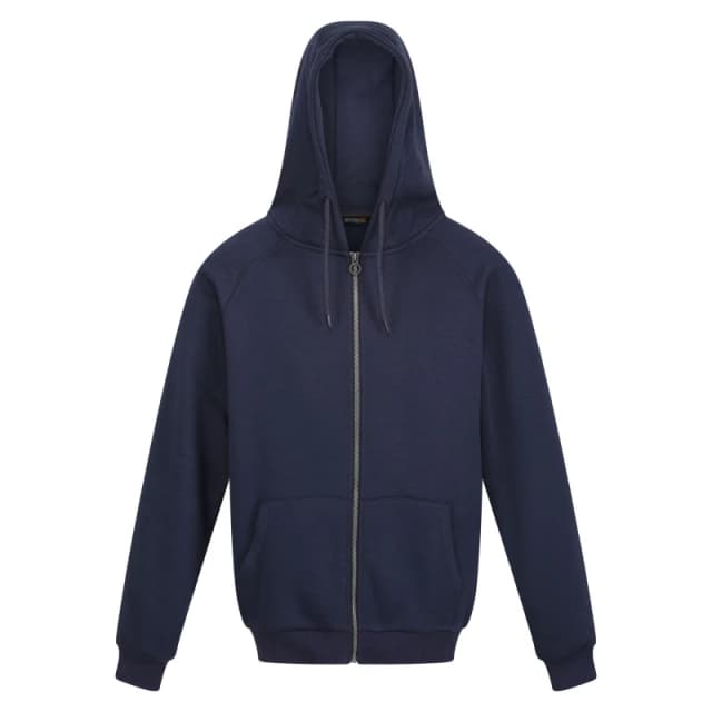 Regatta Professional Mens Full Zip Hoodie in Navy Size: XS Navy Male XS