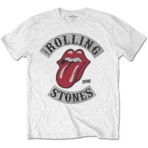 The Rolling Stones - Tour 1978 Mens Large T-Shirt - White