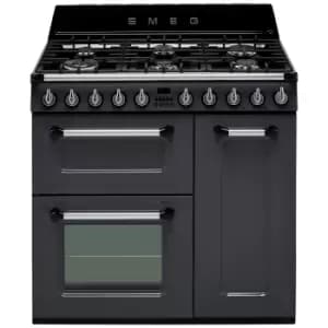 SMEG Tr93Gr Freestanding Electric & Gas Range Cooker With Gas Hob
