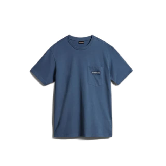 T-Shirt Napapijri S Bleu Male S