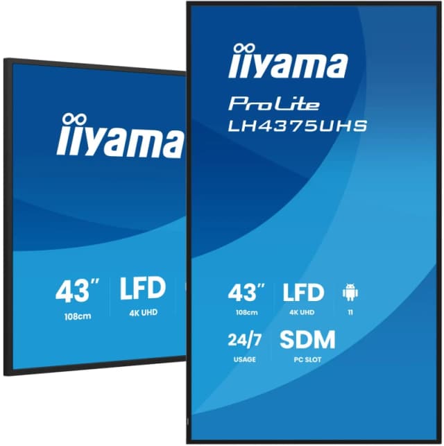 iiyama LH4375UHS-B2AG Signage Display Digital signage flat panel 108 c