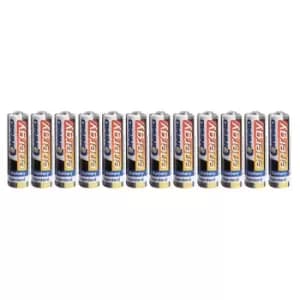 Conrad Energy 650619 Zinc Carbon AA Battery (Pack of 12)