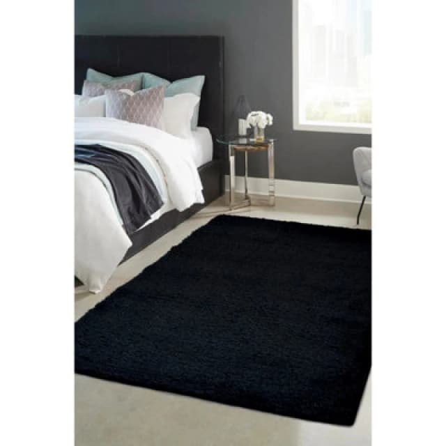 Snug Plains Black 120X170cm Rug P116A- SG311 12