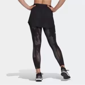 adidas Tennis New York 2-in-1 7/8 Tights Womens - Black