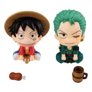 One Piece Look Up PVC Statues Luffy & Zoro Limited Ver. 11 cm