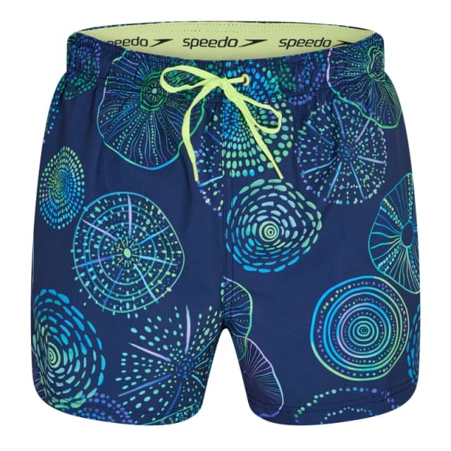 Speedo Mens Print Redondo Swim Shorts Blue male Large