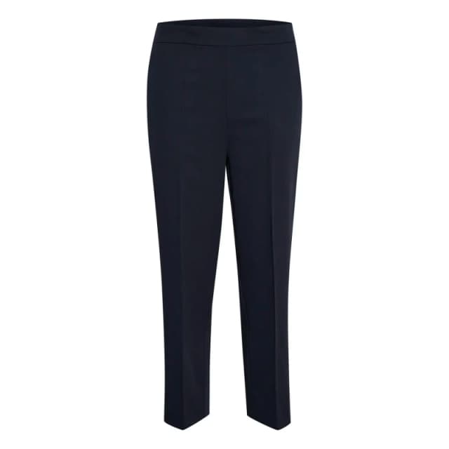 Kaffe Womens crop Trousers KAFFE Sakura HW Bleu Female 32