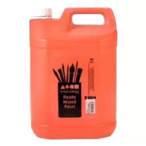 Brian Clegg Ready-mix Paint 5 Litre - Orange