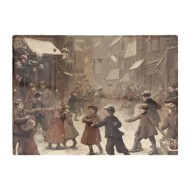 Warren Reed Designer Dancing In The Street Chopping Board