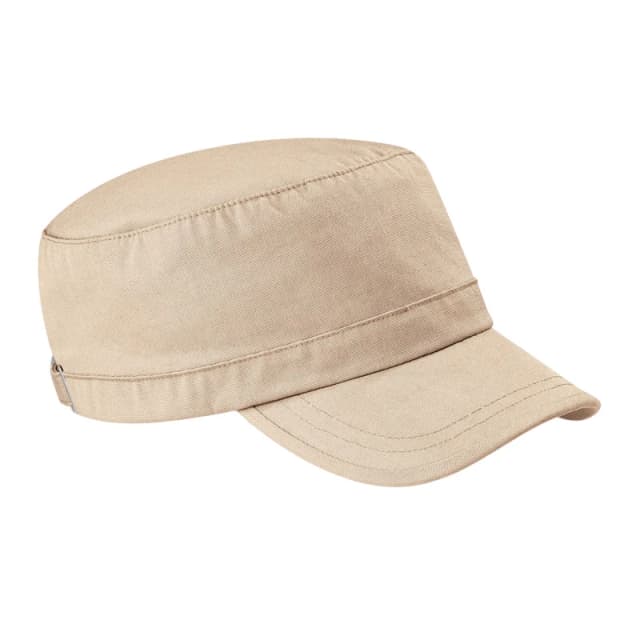 Beechfield Womens Army Cap in Light Beige Light Beige Female One Size