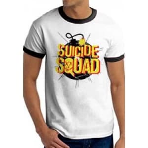 Suicide Squad Mens Exploding Bomb T-Shirt - Small
