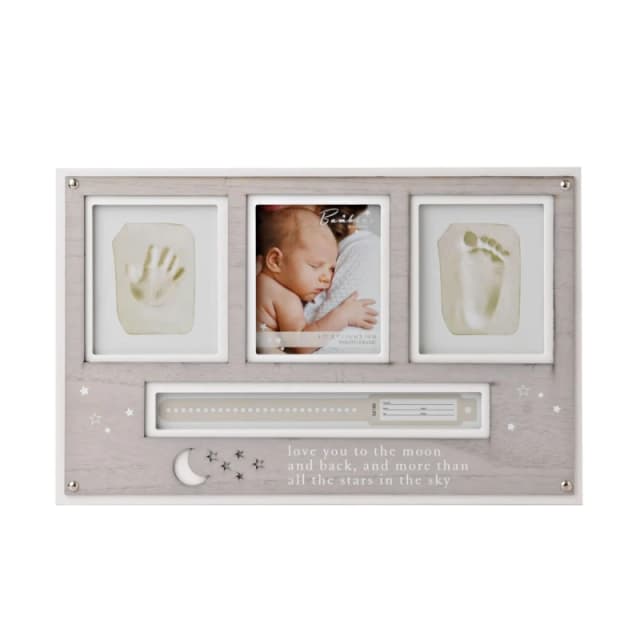 Bambino by Juliana Hospital Bracelet Hand & Foot Print Frame Multi