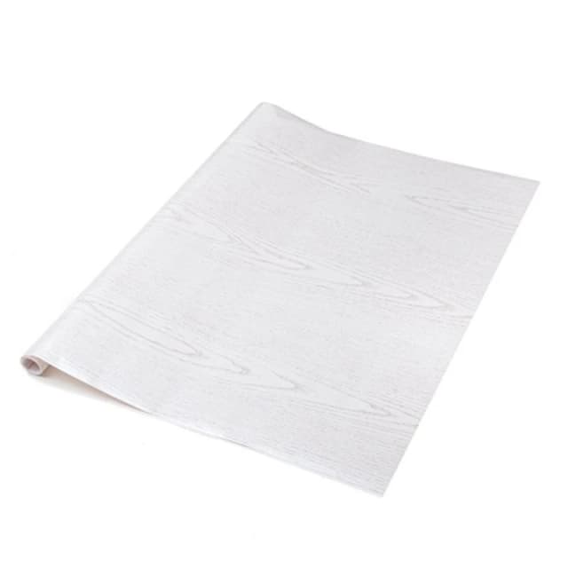 D-C-Fix Pearlwood White Self Adhesive Vinyl Wrap Film Size: 675mm x 10000mm White Unisex 675mm x 10000mm