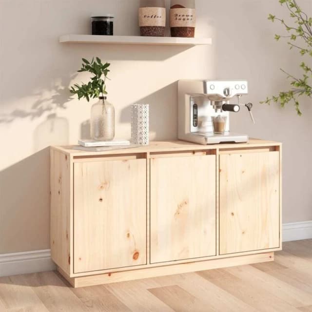 VIDAXL Sideboard 111x34x60cm Solid Wood Pine Vidaxl 8720286904473