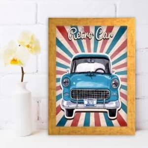 AC412480870 Multicolor Decorative Framed MDF Painting