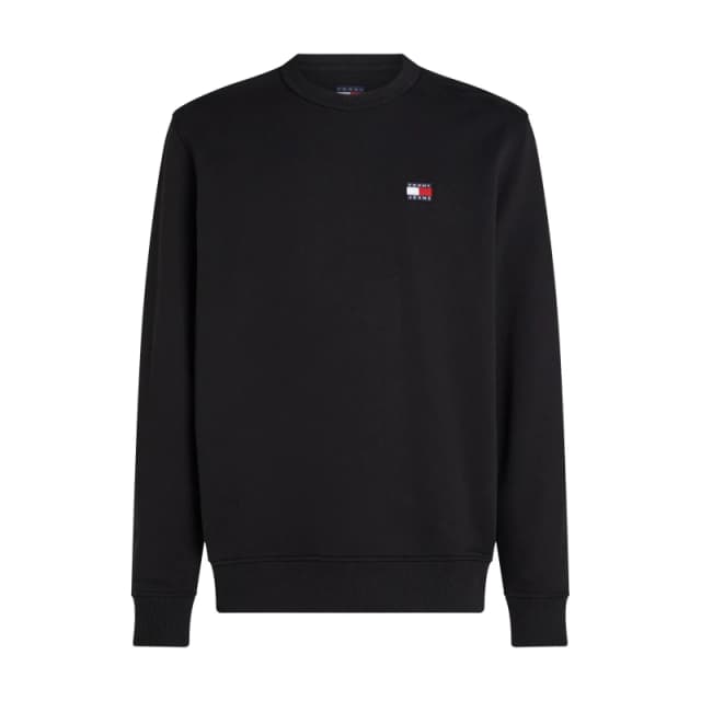 Tommy Jeans Tommy Jeans Tjm Reg Badge Crew Ext - Black 2XL