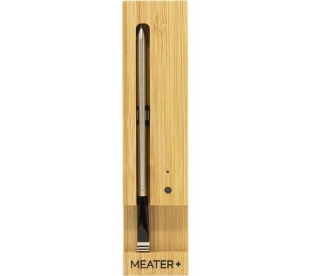 MEATER Plus Smart Meat Thermometer - Honey & Bamboo, Yellow 5060480243484