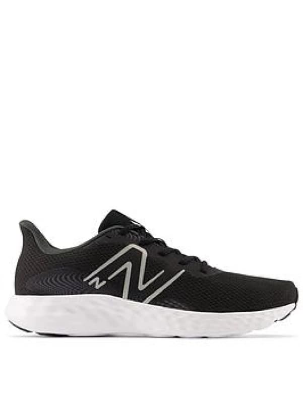 New Balance 411 v3 Mens Running Shoes Everyday Neutral Road Running Shoes 7 (40.5) Black 21111740270