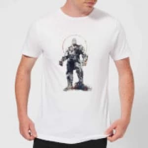 Marvel Avengers Infinity War Thanos Sketch T-Shirt - White - 3XL