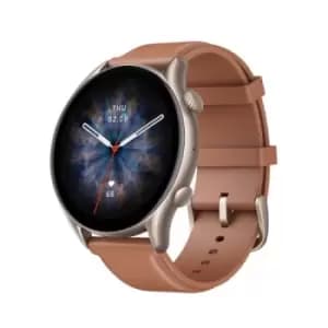Amazfit GTR 3 Pro Smartwatch Brown Leather