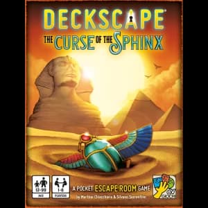Deckscape - The Curse of The Sphinx Card Game