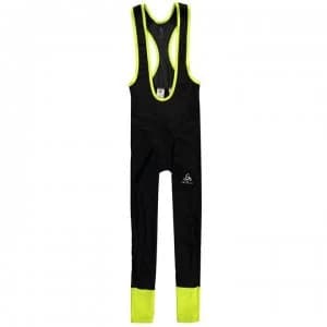 Odlo Julier Long Suspender Tights Mens - Black/Yellow