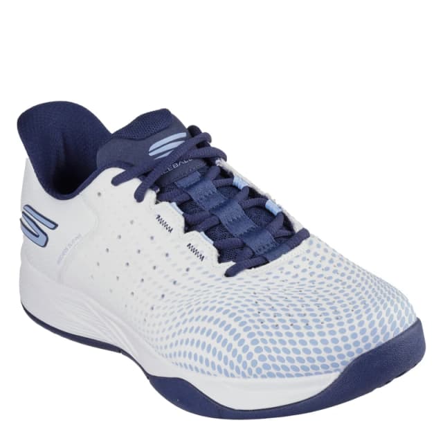 Skechers Viper Court Reload Padel Trainers White/Blue male 7 (41)