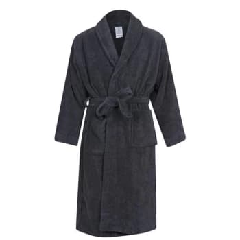 Hotel Collection Velvet Touch Bathrobe - Slate
