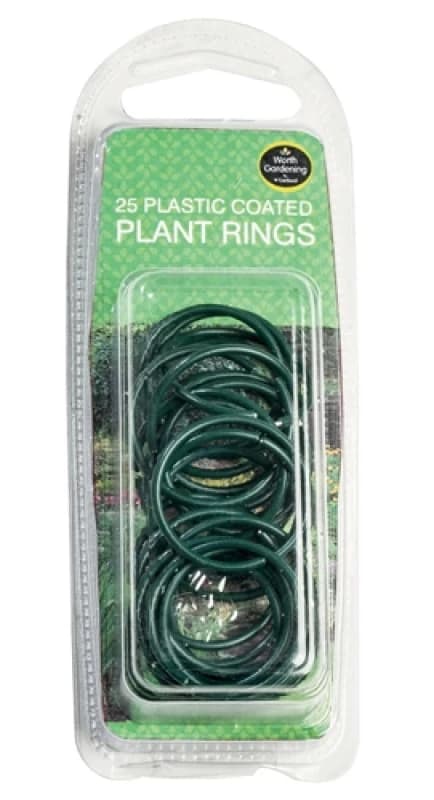 Garland Plastic Coated Plant Rings (25) W1814