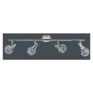 Netlighting Erazma Classic 4 Light Bar Pendant Ceiling Light, G9