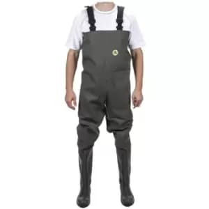 Amblers Safety Tyne Chest Safety Wader Green - 10.5