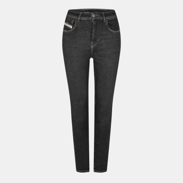Diesel Super Skinny 1984 Slandy-High Jeans Black/Grey Denm female 23 L32