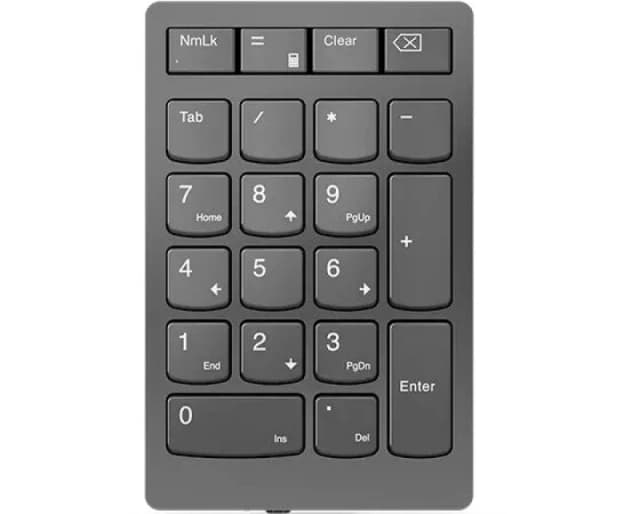 Lenovo 4Y41C33791 numeric keypad Universal RF Wireless Grey 4Y41C33791