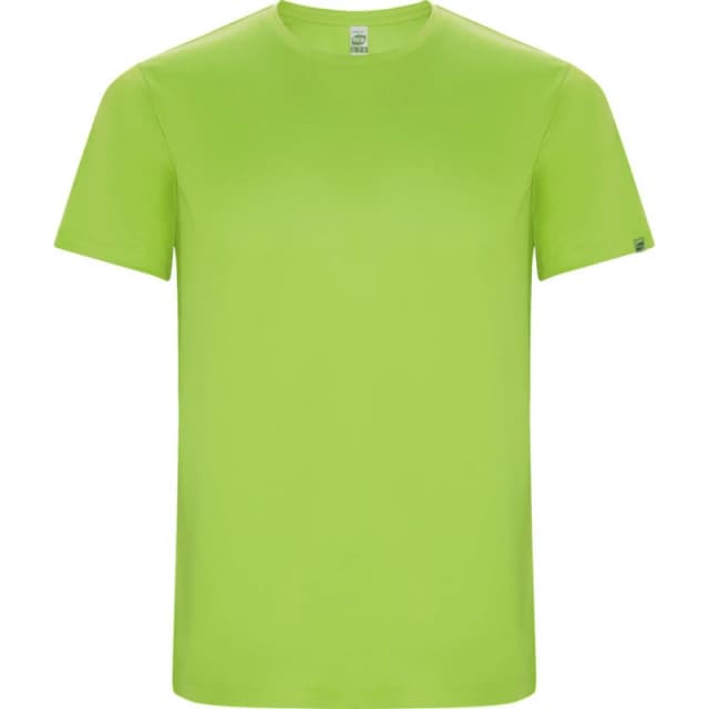 ROLY Imola Short-Sleeved Sports T-Shirt in Lime Size: 4 Years Lime Unisex 4 Years