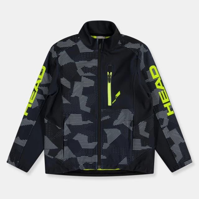 Head Unisex Kids Race Lightning Team Ski Jacket Black unisex 5-6 (XS)